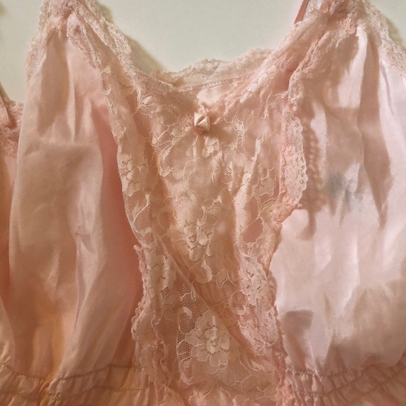 Pink nude sexy nightie romper S/M - Picture 4 of 5